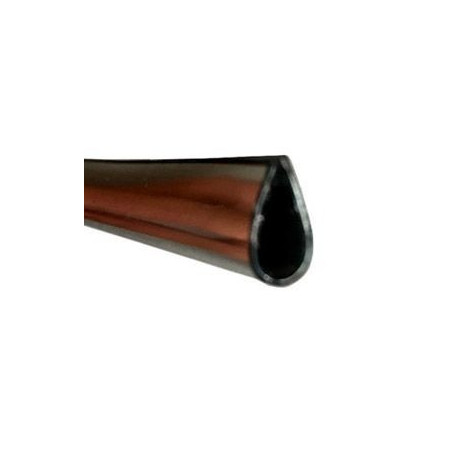 BP013 · 11x6mm Burlete Cromado Pvc · Vierteaguas Vehículos Clásicos