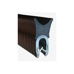 GM010 · 24x14mm Goma Estanqueidad Frontal · Caucho PVC + Esponja