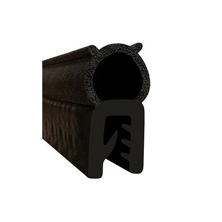 GM011 · 19.7x10.4mm Goma Estanqueidad Frontal · Caucho EPDM + Esponja
