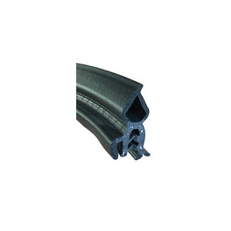GM014 · 31.6x15mm Goma estanqueidad frontal + pestaña · Caucho EPDM