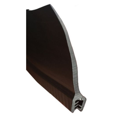 GM019 · 74x10mm Goma Estanqueidad Frontal · Aleta XXL Flexible · Caucho EPDM