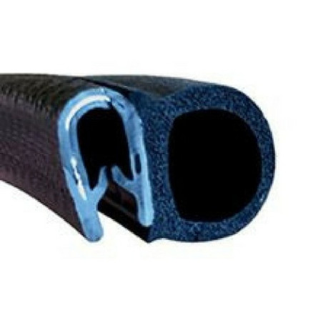 GP008 · 24x15.5mm Goma Estanqueidad de Puerta Lateral · PVC + EPDM