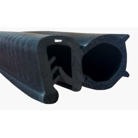 GP013 · 28.3x15.5mm Goma Estanqueidad Lateral · Caucho EPDM