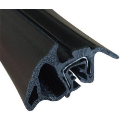 GP025 · 45x26mm Goma estanqueidad con pestaña lateral · Caucho EPDM