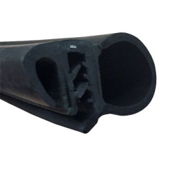 GP026 · 28x20.7mm Goma estanqueidad con pestaña lateral · Caucho EPDM