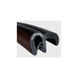 GP028 · 23.2x15mm Burlete EPDM + Goma Esponjosa Lateral