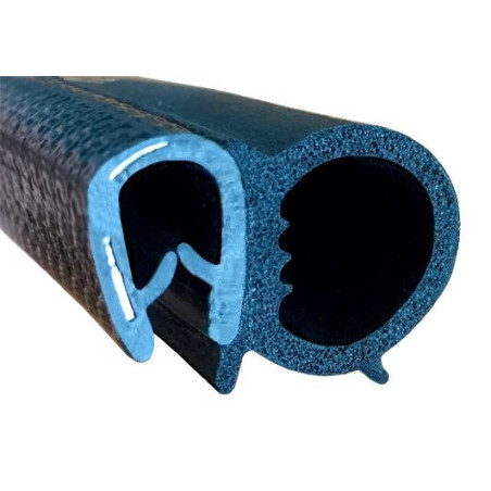 GP029 · 25.5x18mm Goma Estanqueidad Puerta Lateral · PVC + EPDM
