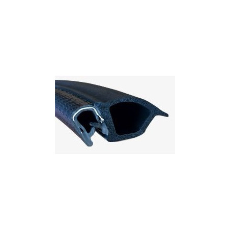 GP030 · 25x17mm Goma Estanqueidad Puerta Lateral · PVC + EPDM