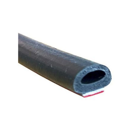 GV025/26 · 7.5x5.3mm Perfil Goma Industrial Multiusos Mini · Caucho EPDM + Esponja