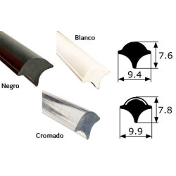 9.4x7.6mm Junquillo para Contorno de Cristal · Varios colores