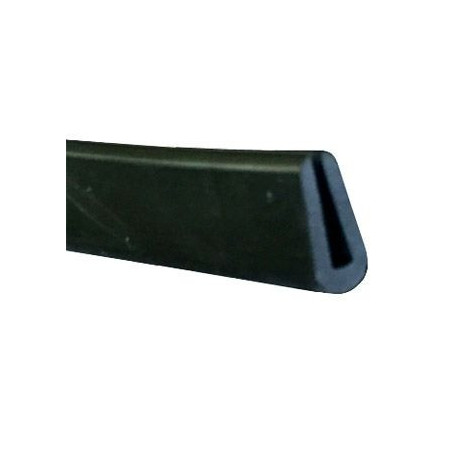 BP030 · 13x8mm Burlete de Goma · Color Negro · Tamaño Grande