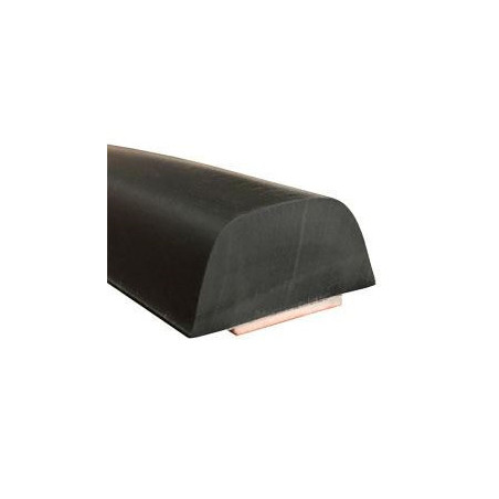 MA008 · 20x10mm Moldura Adhesiva Negra · Extra Gruesa
