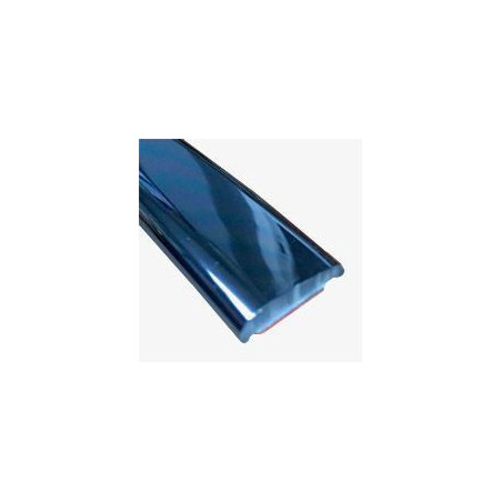MA018 · 13.8x3mm Moldura Adhesiva Decoración · Color Titanio
