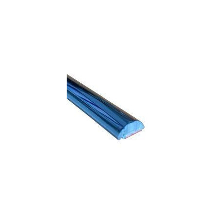 9x2.5mm Moldura Adhesiva Titanio