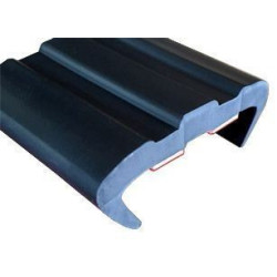 MA047 · 55x16mm Moldura Adhesiva Semiflexible · Color Negro