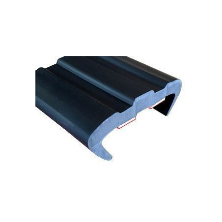 MA047 · 55x16mm Moldura Adhesiva Semiflexible · Color Negro