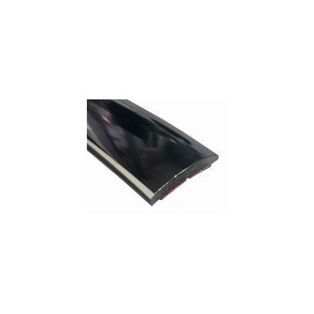 25x4mm Moldura Adhesiva Titanio