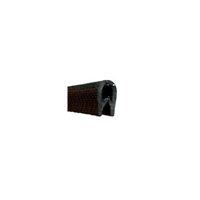 BP010 · 10x7mm Burlete Flexible Pvc · Interior metálico · Modelo Estrecho