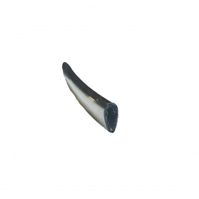 BP012 · 12.6x5mm Burlete Cromado Pvc · Interior Adhesivo · Vierteaguas Vehículos Clásicos BP012 · 12.6x5mm Burlete Cromado Pvc · Interior Adhesivo · Vierteaguas Vehículos Clásicos