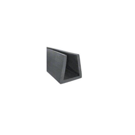BP045 · 24x24mm Burlete Negro Goma Epdm