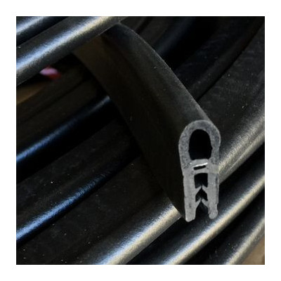 GM018 · 22.4x9mm Goma Estanqueidad Frontal · Caucho EPDM + Esponja