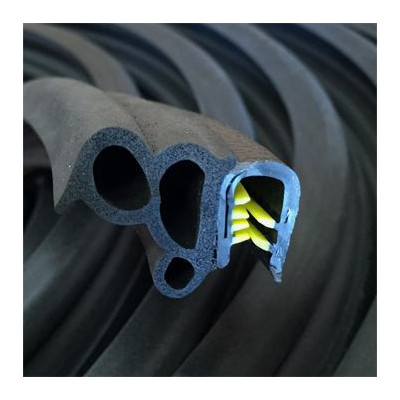 GP010 · 31.4x16.4mm Goma Estanqueidad Doble de Puerta Lateral · Caucho EPDM · Ajuste Extra
