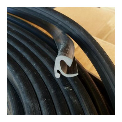 GP019 · 20x11.5mm Goma de Puerta Lateral Clásicos · Caucho EPDM · Seat 600