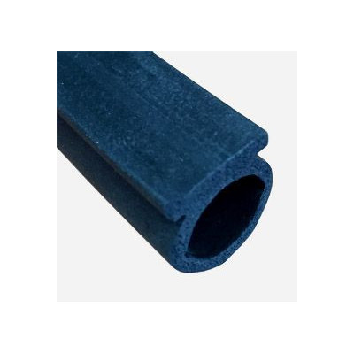 GV004/8 · 16x15mm Perfil Goma Industrial Multiusos · Caucho EPDM + Esponja