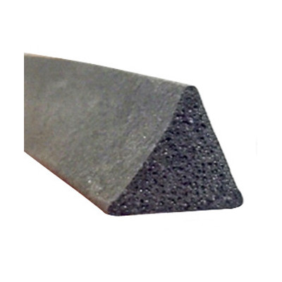 GV028/29 · 13.5x13.5mm Perfil Goma Industrial Triangular · Caucho EPDM + Esponja