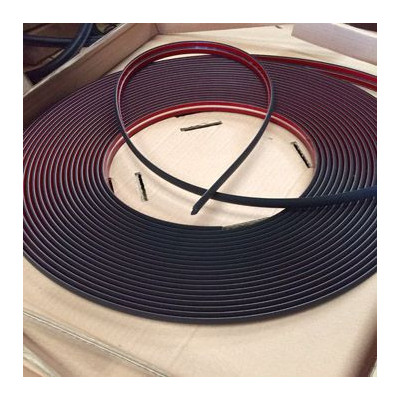 MA002 · 22x4mm Moldura Adhesiva Negra · Máxima flexibilidad