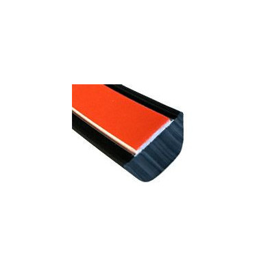MA008 · 20x10mm Moldura Adhesiva Negra · Extra Gruesa