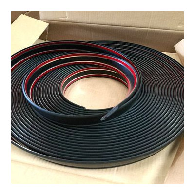 MA010 · 62x8mm Moldura Adhesiva Negra · Extra Ancha