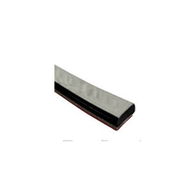 MA013/4 · 11x3mm Moldura Adhesiva Decorativa · Colores Cromo / Titanio