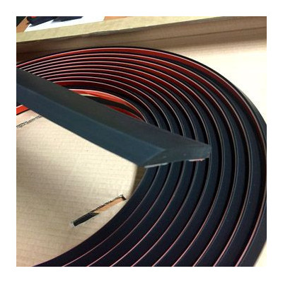 MA019 · 52x10mm Moldura Adhesiva Negra · Grosor Extra