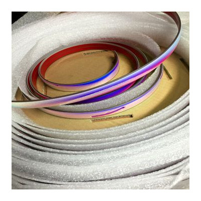 MA025 · 39x6mm Moldura Efecto Perla · Tornasolado