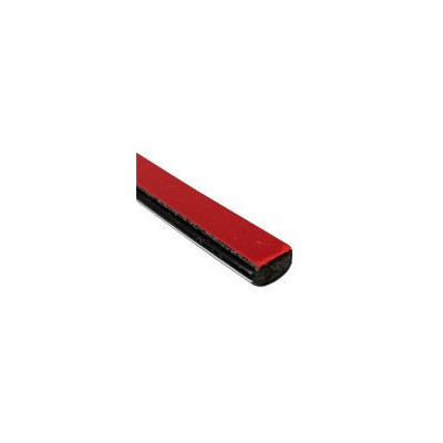 MA040 · 6x3.8mm Moldura Adhesiva Flexible · Color Cromado