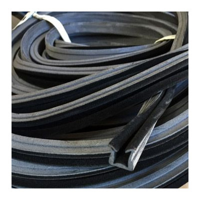 CR002 · 14x12.5mm Guía Cristal Flocada · Flexible · Caucho EPDM CR002 · 14x12.5mm Guía Cristal Flocada · Flexible · Caucho EPDM