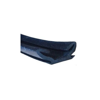 CR003 · 15x14.4mm Guía Cristal Flocada · Flexible · Caucho EPDM CR003 · 15x14.4mm Guía Cristal Flocada · Flexible · Caucho EPDM