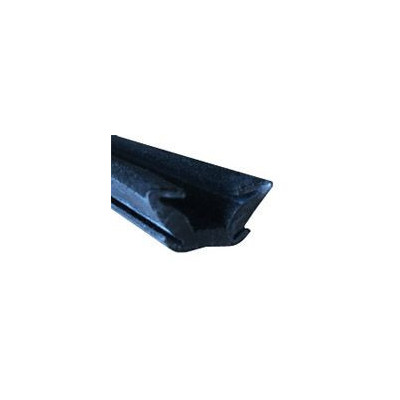 CR011 · 14x13.5mm Guía Cristal Flocada · Flexible · Caucho EPDM CR011 · 14x13.5mm Guía Cristal Flocada · Flexible · Caucho EPDM
