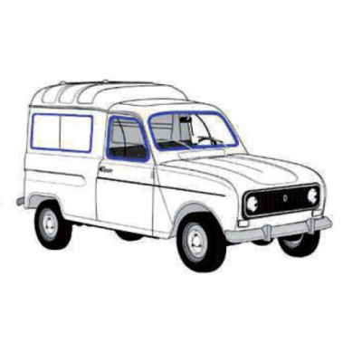CR065 · 20x16.7mm Guía Cristal Ventanillas Renault