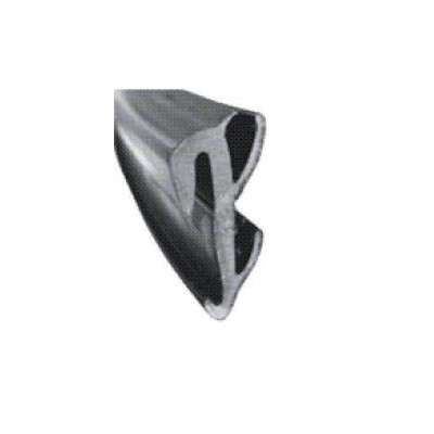 CR066 · 26x11mm Perfil Lamelunas Flocado · Tira Flexible de 1.70 metros · Sin metal
