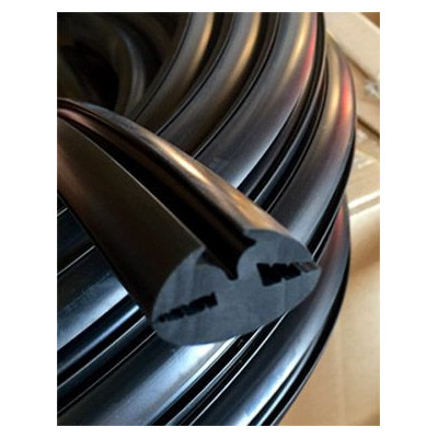 CR039 · 30x20mm Goma XL para Contorno Cristal · Caucho EPDM · Perfil para Uniones