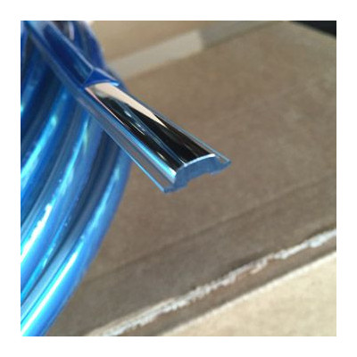 CR060 · 12x5mm Junquillo cromado para contornos · Clásicos Seat y Renault