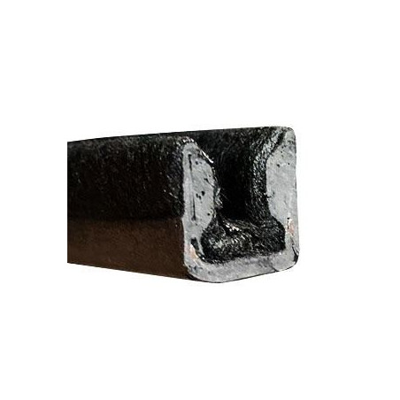 CR005 · 14.5x13mm Guía Cristal Articulada · Semi-Flexible · Caucho EPDM · "Cajetín"