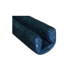 CR006 · 12x10mm Guía Cristal Articulada · Semi-Flexible · Caucho EPDM · "Cajetín"